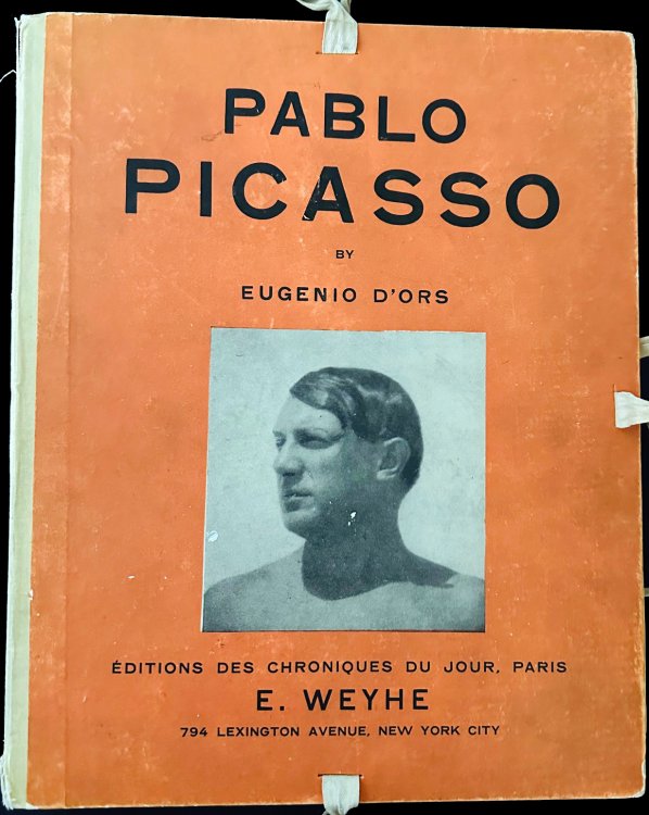 Pablo Picasso par Eugenio D'ors. With 4 pochoirs.